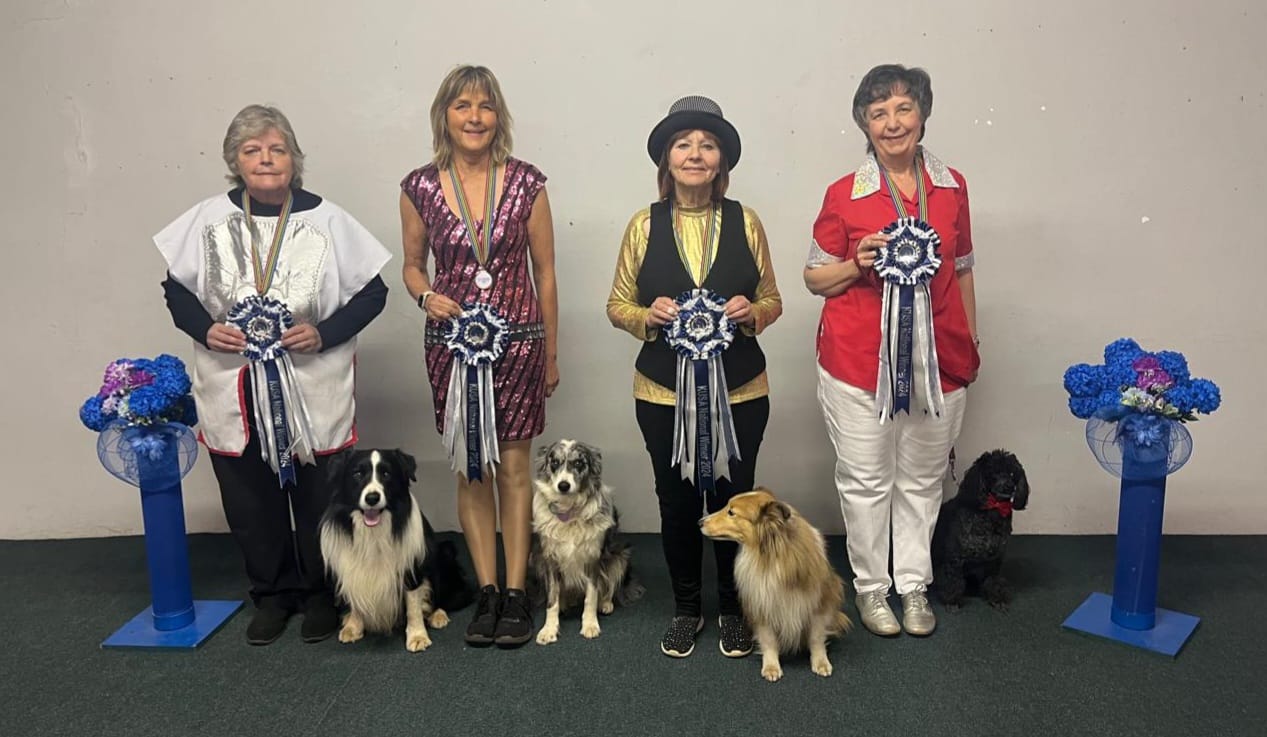 Dog Dancing winners group